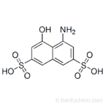 Acido 1-ammino-8-idrossinaftalene-3,6-disolfonico CAS 90-20-0